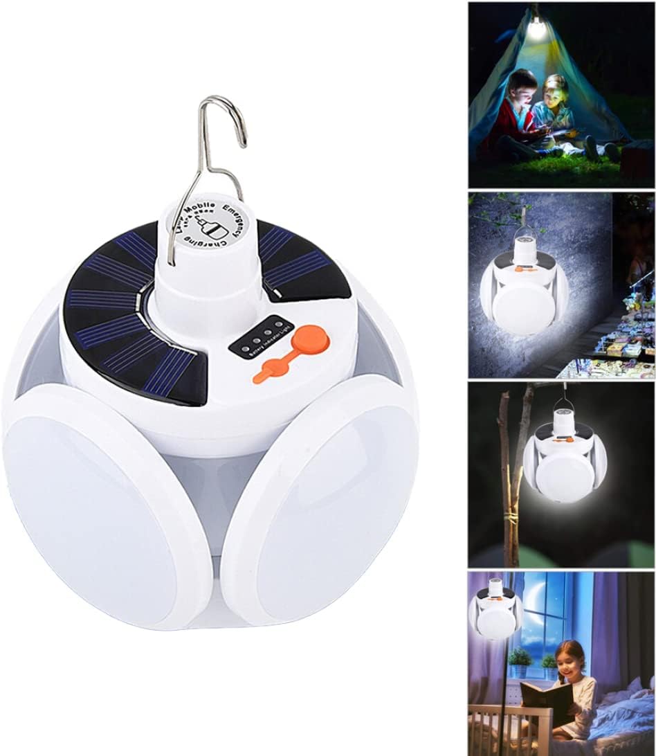 Solarna LED kamp lampa