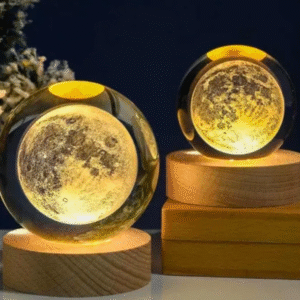 3D Kristalna Lampa &ndash; Svemir i Planete
