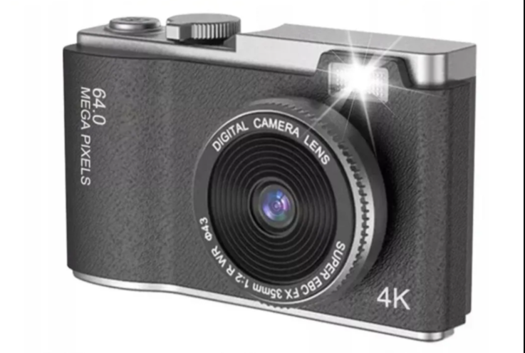Retro digitalni fotoaparat – 64MP, 4K video i funkcije za kreativno snimanje
