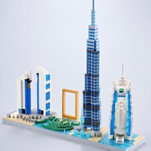 Set Kockica za Gradnju - Dubai City Skyline