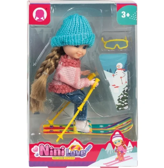 Nini Love Lutka sa Zimskim - Sportskim Dodacima - Image 2