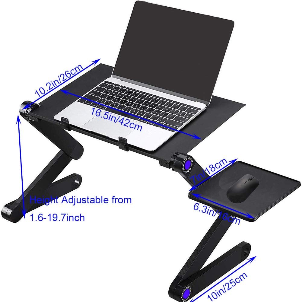 Podesiva Stalak za Laptop sa Ugrađenim Ventilatorom - Image 2