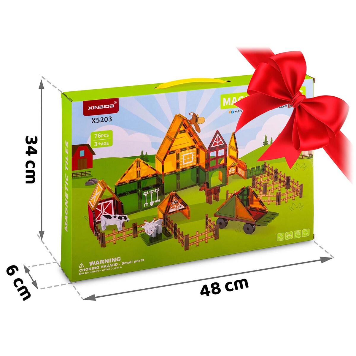 Xinbida Magnetic Tiles – Farma - Image 3