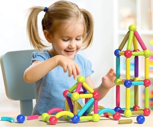 Magnetic Sticks – Octopus magnetni građevinski set (25 delova) - Image 3