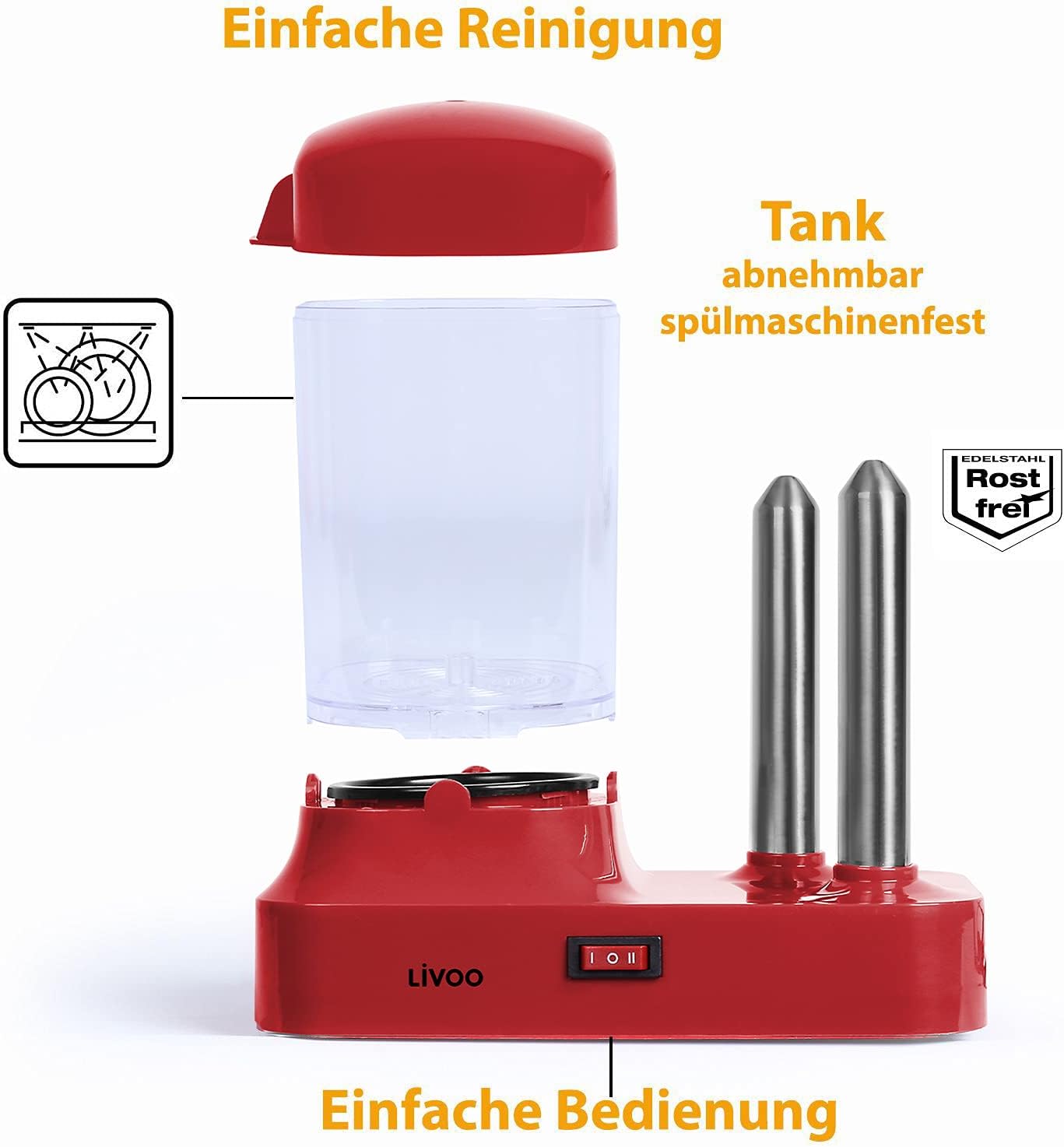 Mašina za hot dog 450W - Image 3
