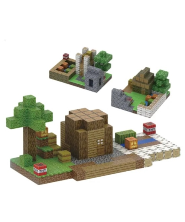 Minecraft Magnetne Kocke – 144 Delova - Image 3