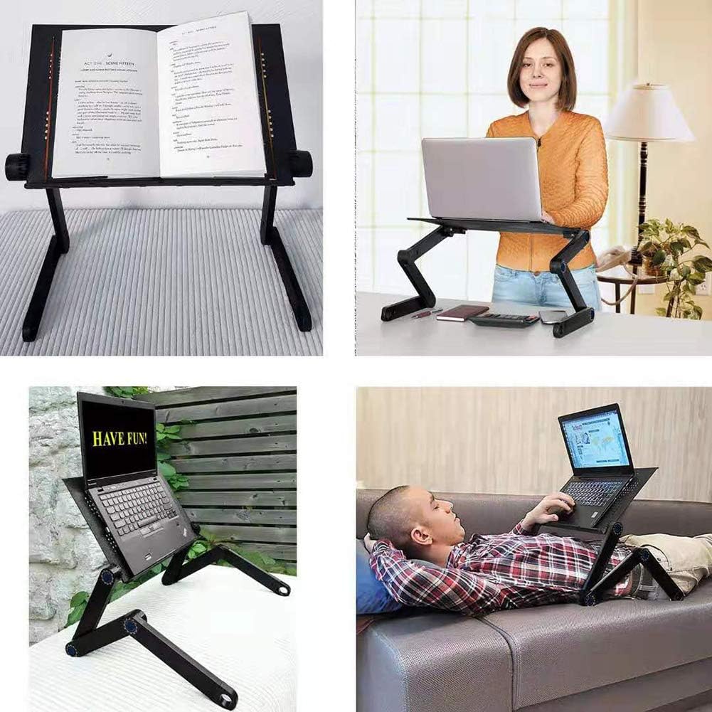 Podesiva Stalak za Laptop sa Ugrađenim Ventilatorom - Image 4