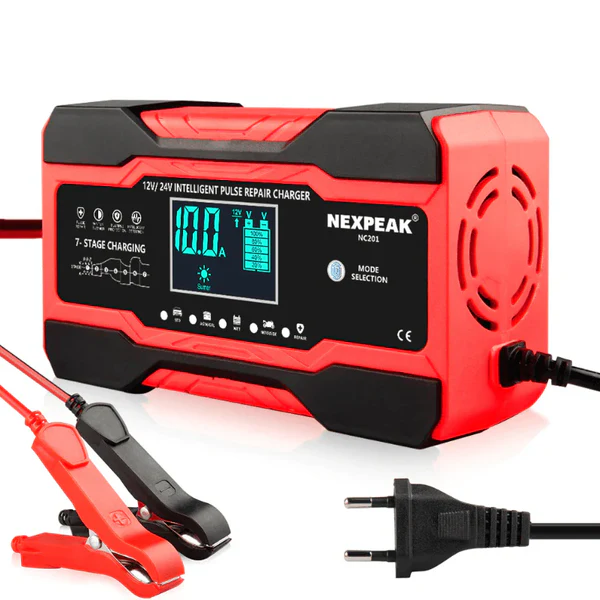 Automatski punjač za akumulator -12V-6A - Image 2