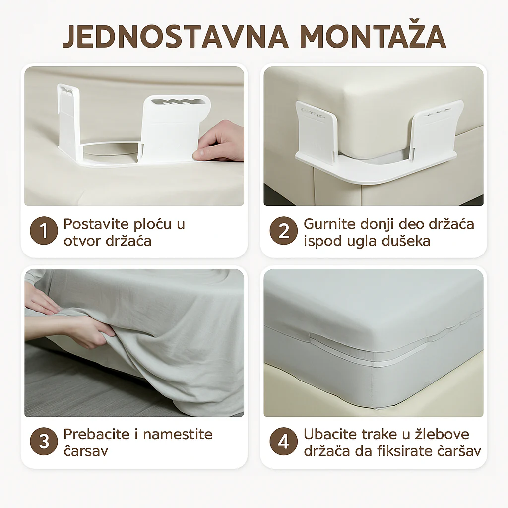 Držači za čaršav (4 komada) - Image 4