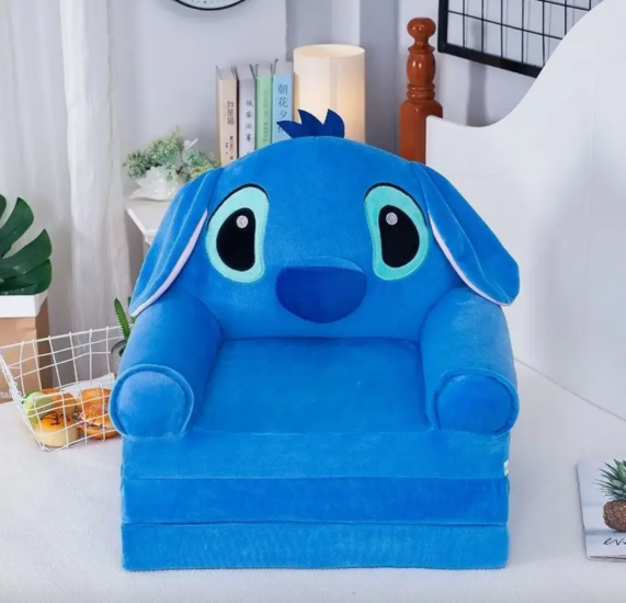 Disney Stitch 2-u-1 Dečija Fotelja na Rasklapanje
