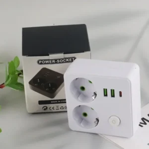 Dupla utičnica sa 3 USB porta