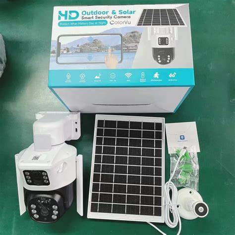 IP PTZ Solarna Dupla Kamera 4g 8mpix - Image 2