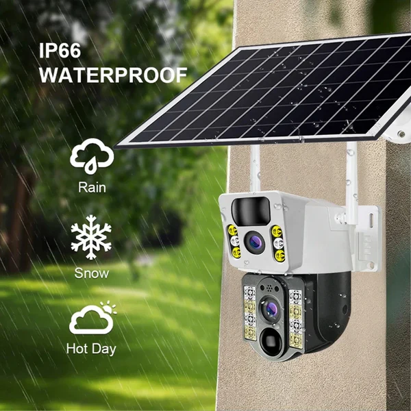 IP PTZ Solarna Dupla Kamera 4g 8mpix - Image 3