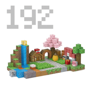 Minecraft-brojevi-06.png Minecraft Magnetne Kocke – 192 Delova sa 4 Figurice