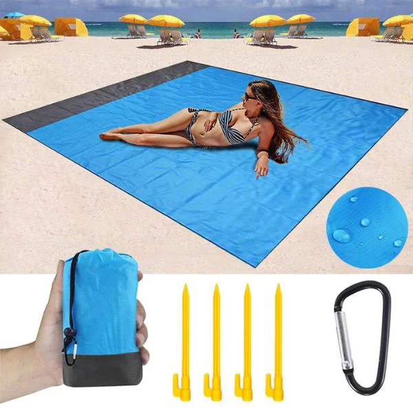 Prostirka za plažu kampovanje (vodootporna) - Image 2