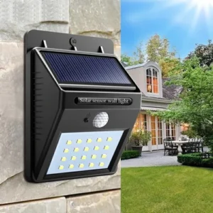 Solarna lampa sa senzorom pokreta (set: 2 kom)