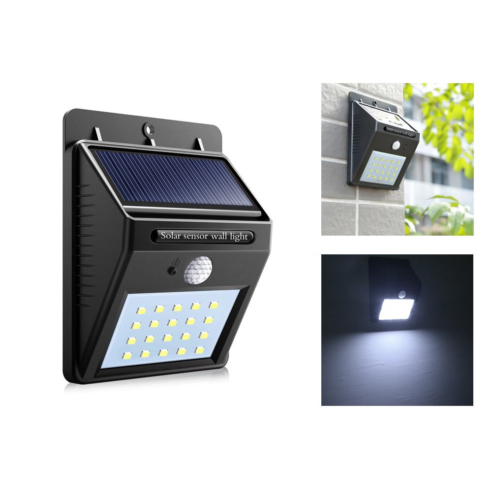 Solarna lampa sa senzorom pokreta (set: 2 kom) - Image 5