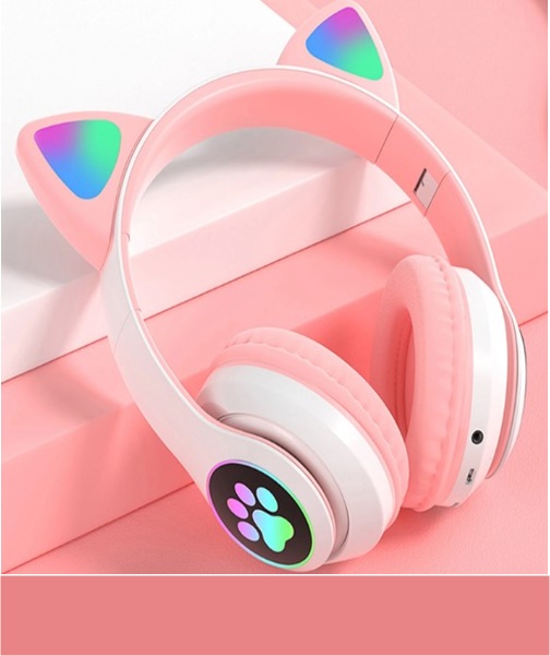 Slušalice za Decu Cat Ear Svetleće - Image 3