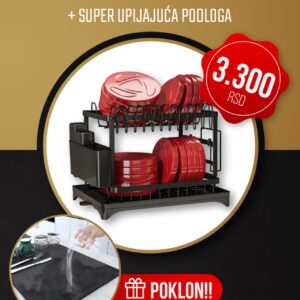 glavna-1-13.jpeg Stalak cediljka za sudove+ poklon super upijajuća podloga