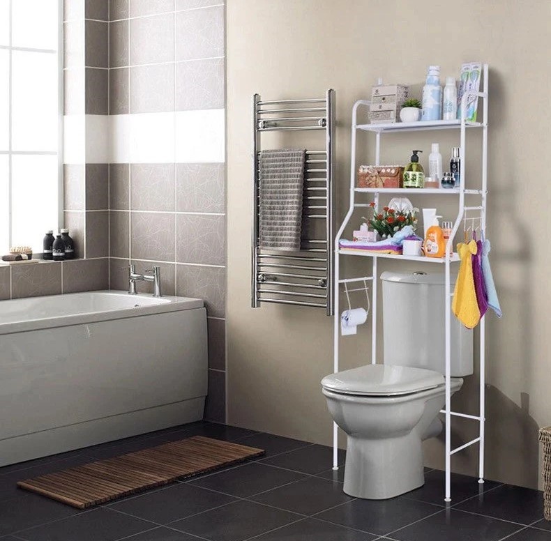 3-Nivoa Samostojeća Polica Iznad WC - Image 3