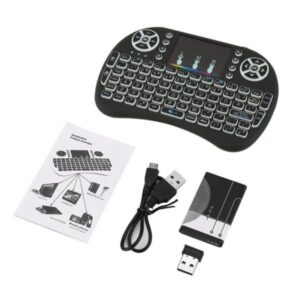 Bežična Mini Tastatura sa RGB Osvetljenjem