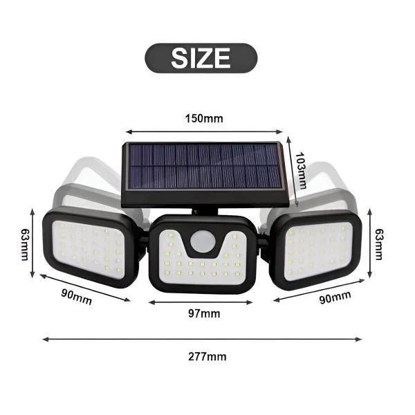 Trodelna Solarna Lampa - Image 5