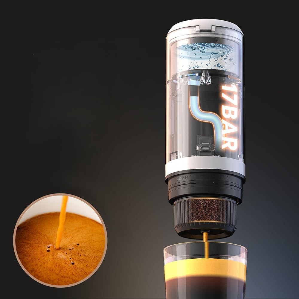 Prenosivi Aparat za Pravljenje Espresso Kafe - Image 3