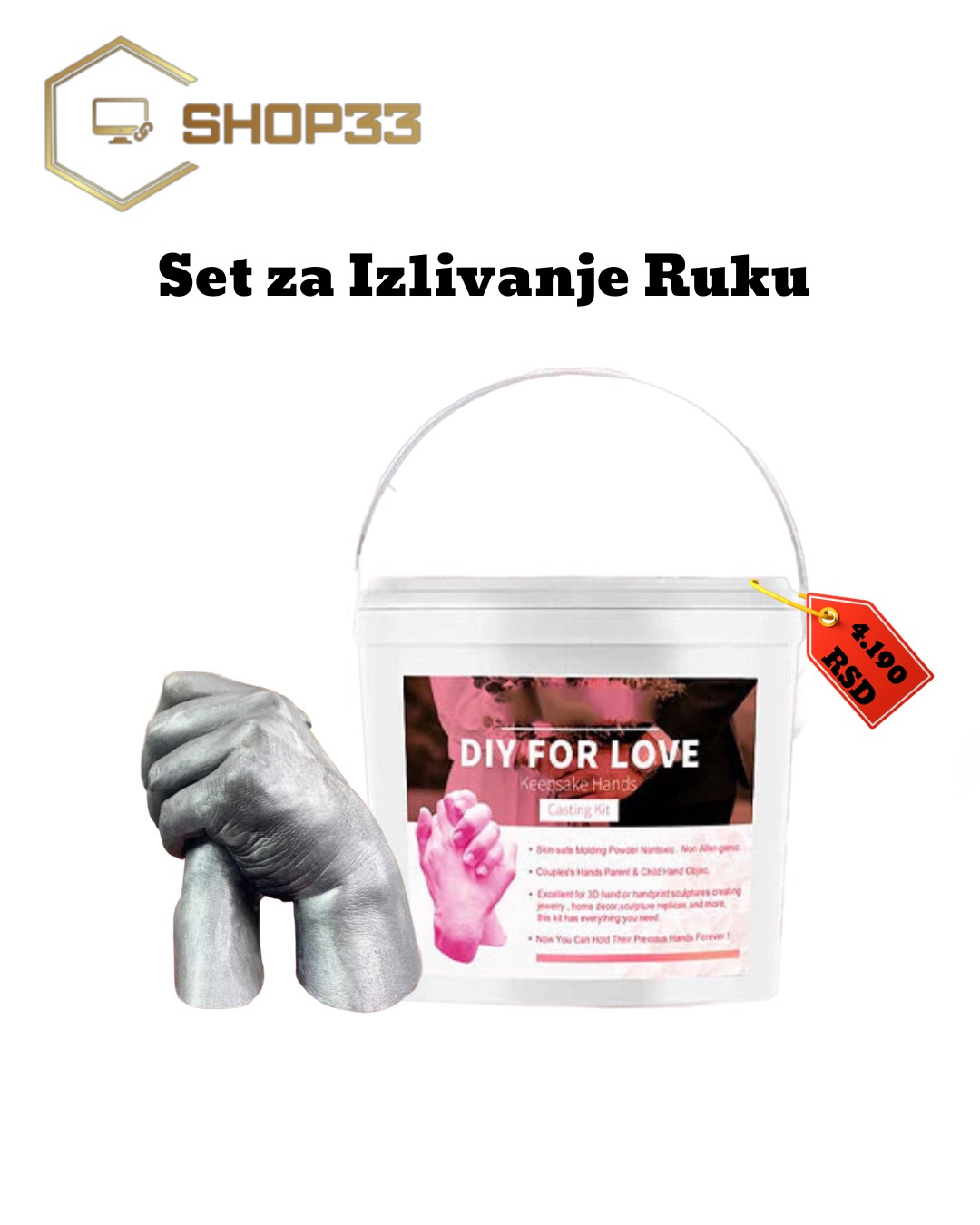 Set za Izlivanje Ruku