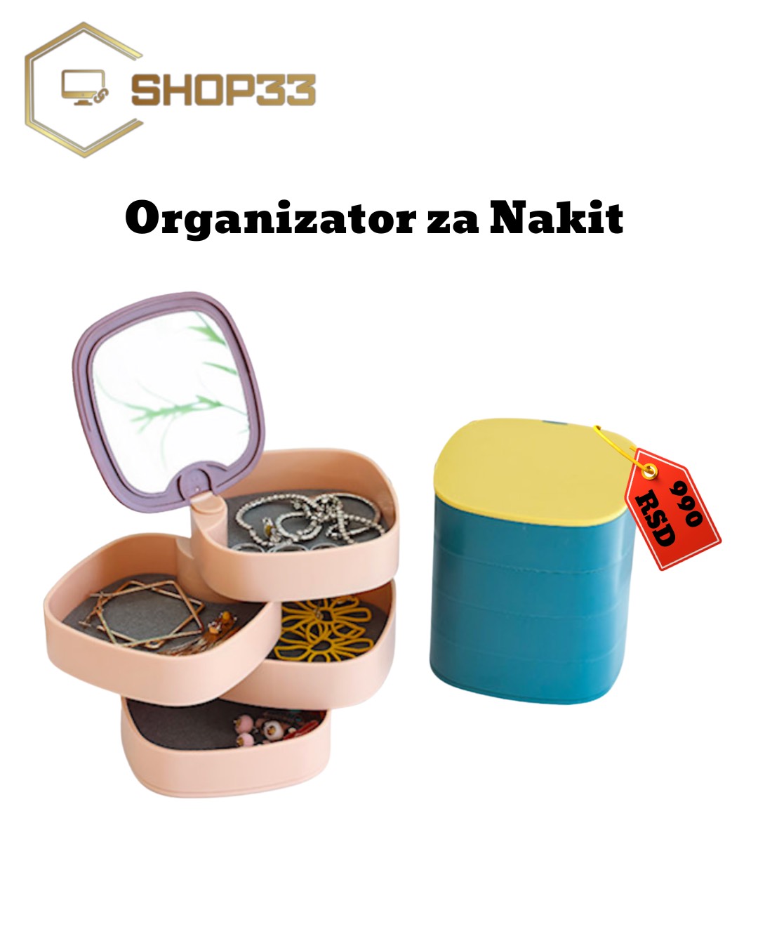 Rotirajući Organizator Nakita