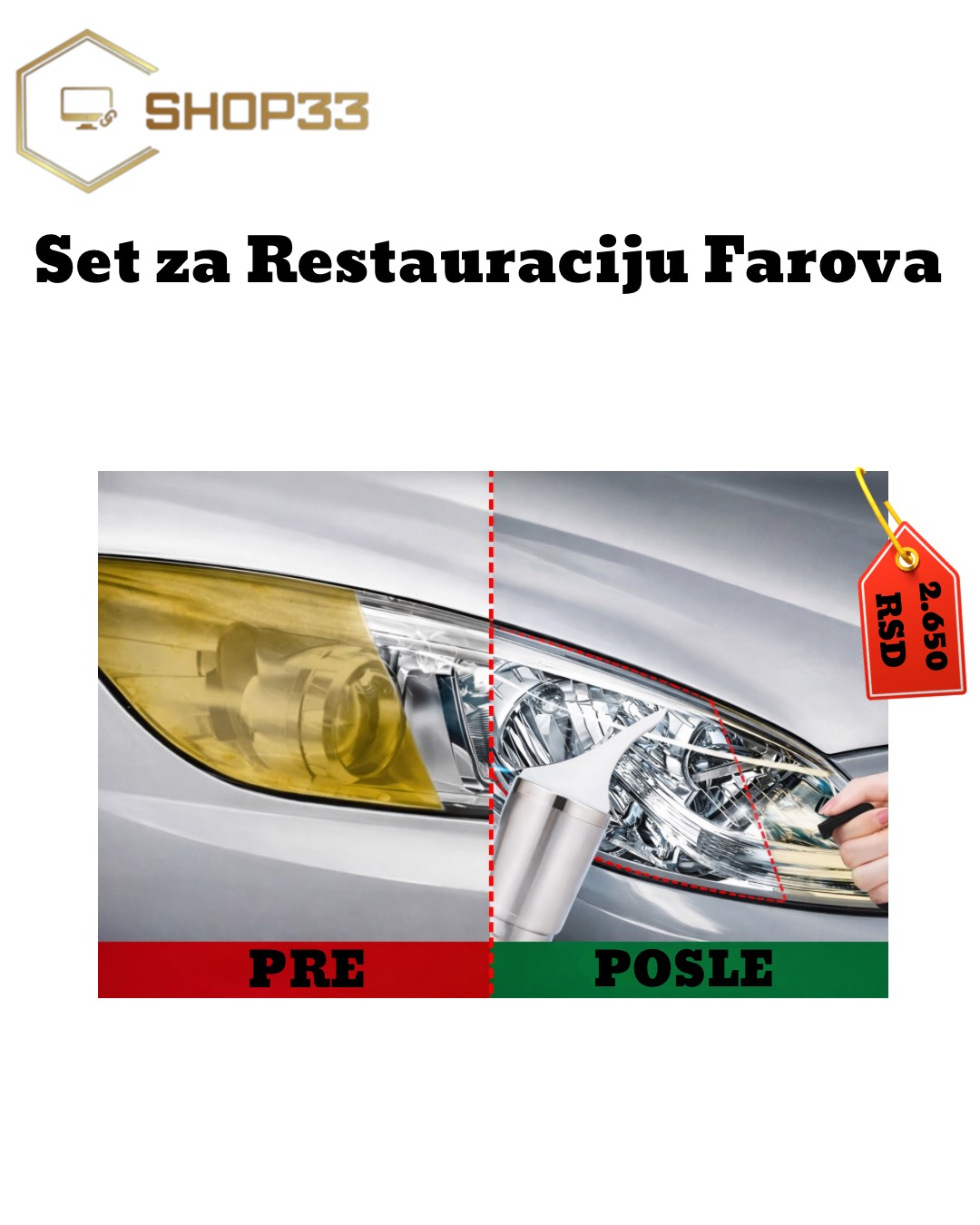 Set za Restauraciju Farova