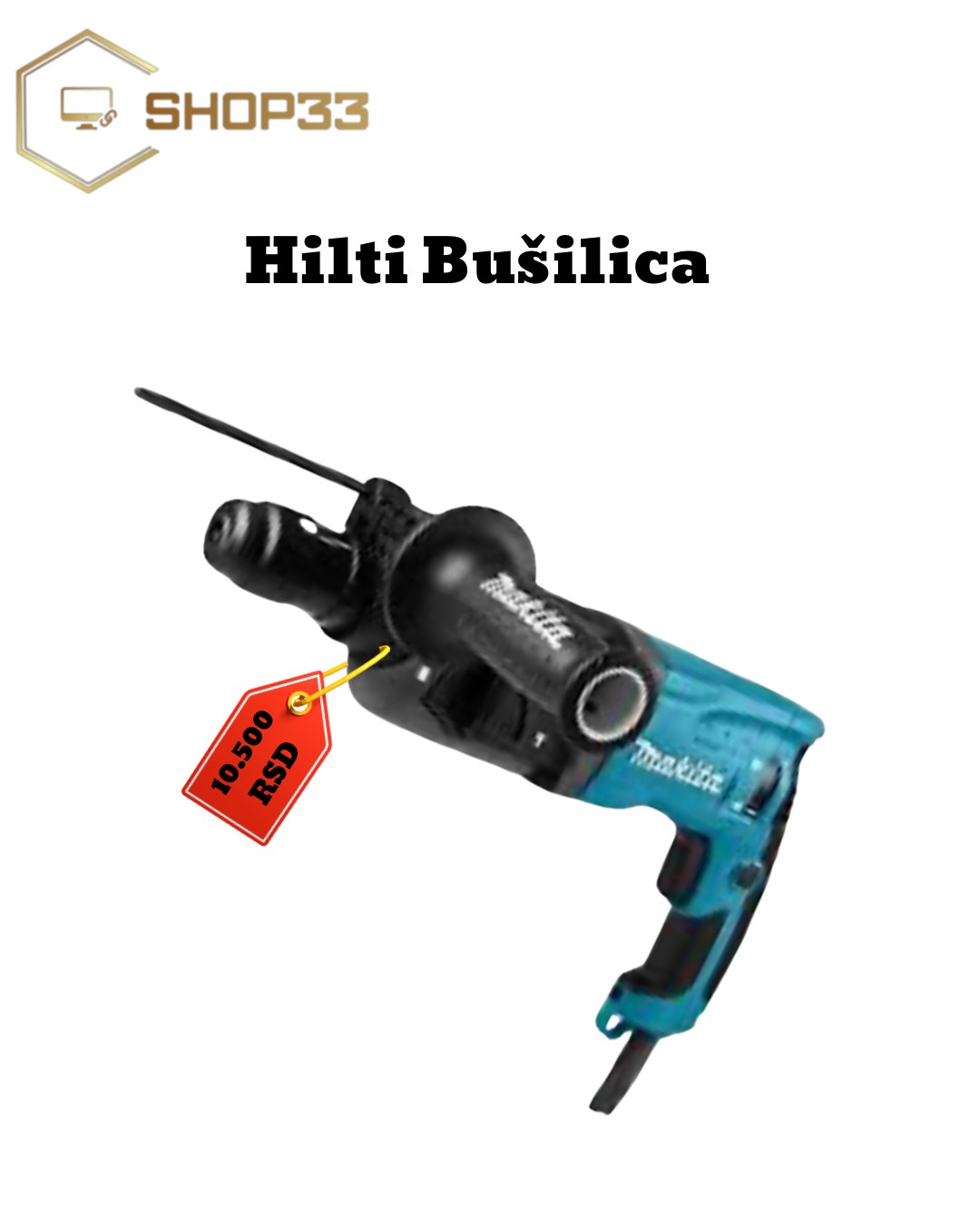 Aku Hilti Bušilica - Čekić