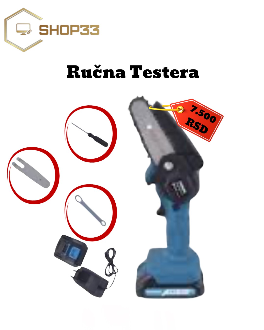 Aku Ručna Testera – Precizno i Snažno Sečenje