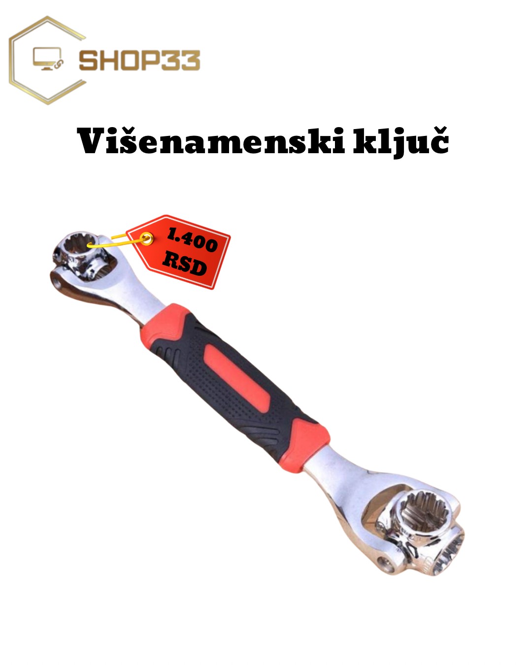 Višenamenski Univerzalni Ključ 48 u 1