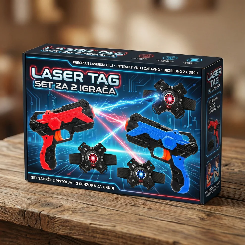 Laser Tag Set za 2 Igrača