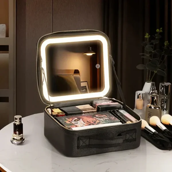 Torba za Šminku sa LED Ogledalom - Image 4